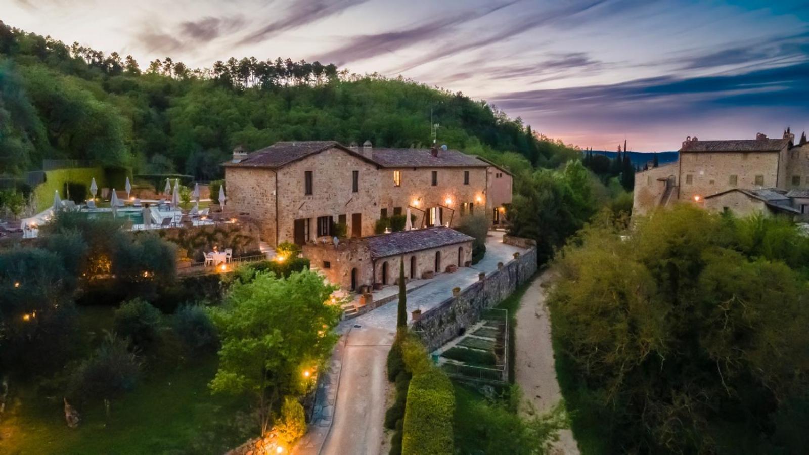 Hotel Relais Le Macine Di Stigliano Sovicille Exteriér fotografie
